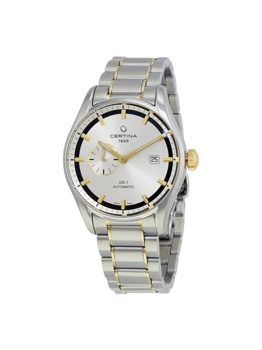 NWT Certina DS 1 Automatic Silver Dial Men's Watch C0064282203100